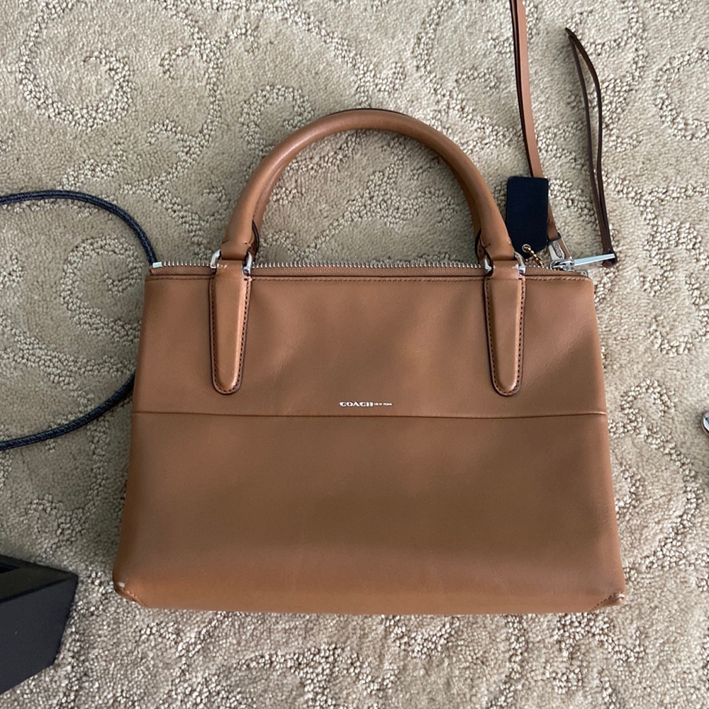 Coach tan purse